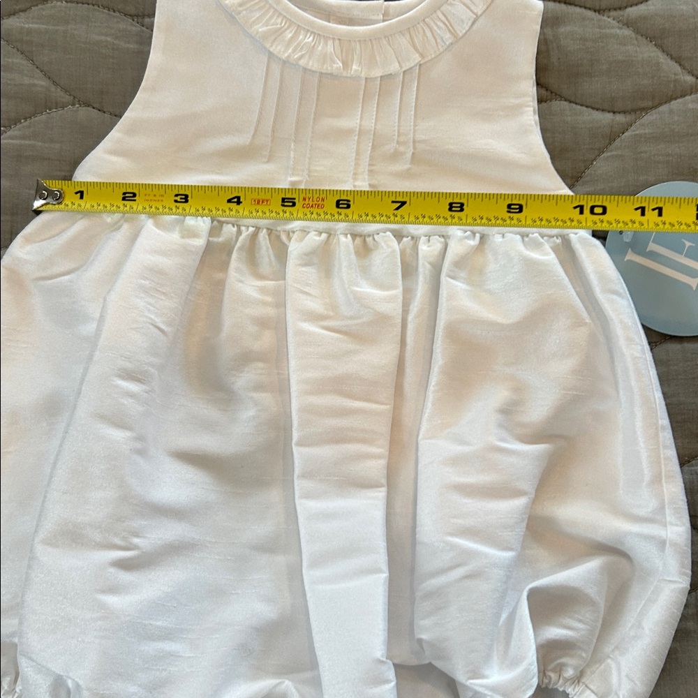 Little English New with Tags White Formal/ Special Occasion Bubble - Picture 7 of 7